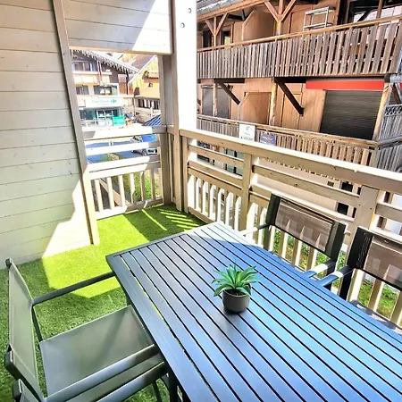 4 Pers, Centre Les Gets, Wifi, Parking - Fr-1-598-64 Apartmán Les Gets